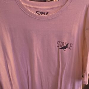 Staple Light  Tee with Logo